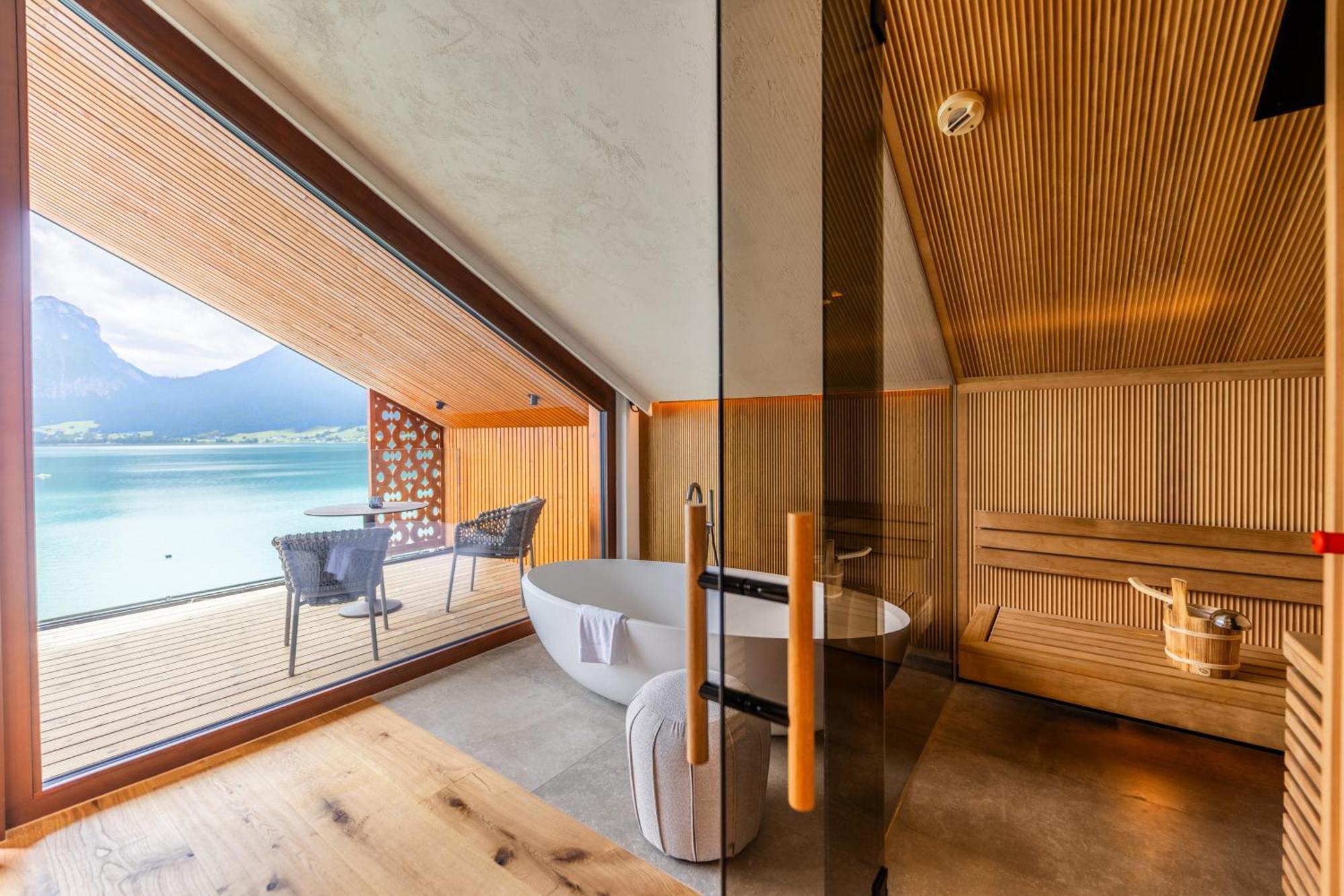 Hotel Seevilla Wolfgangsee Sankt Wolfgang im Salzkammergut Luaran gambar