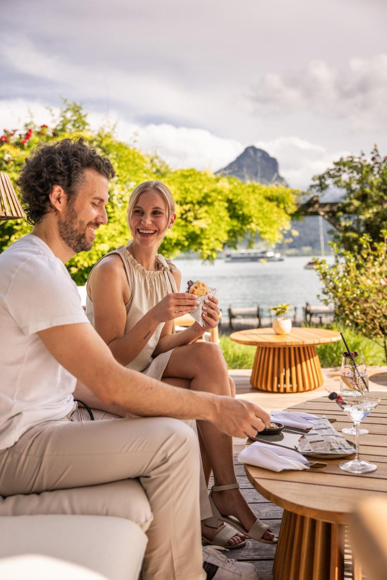 Hotel Seevilla Wolfgangsee Sankt Wolfgang im Salzkammergut Luaran gambar