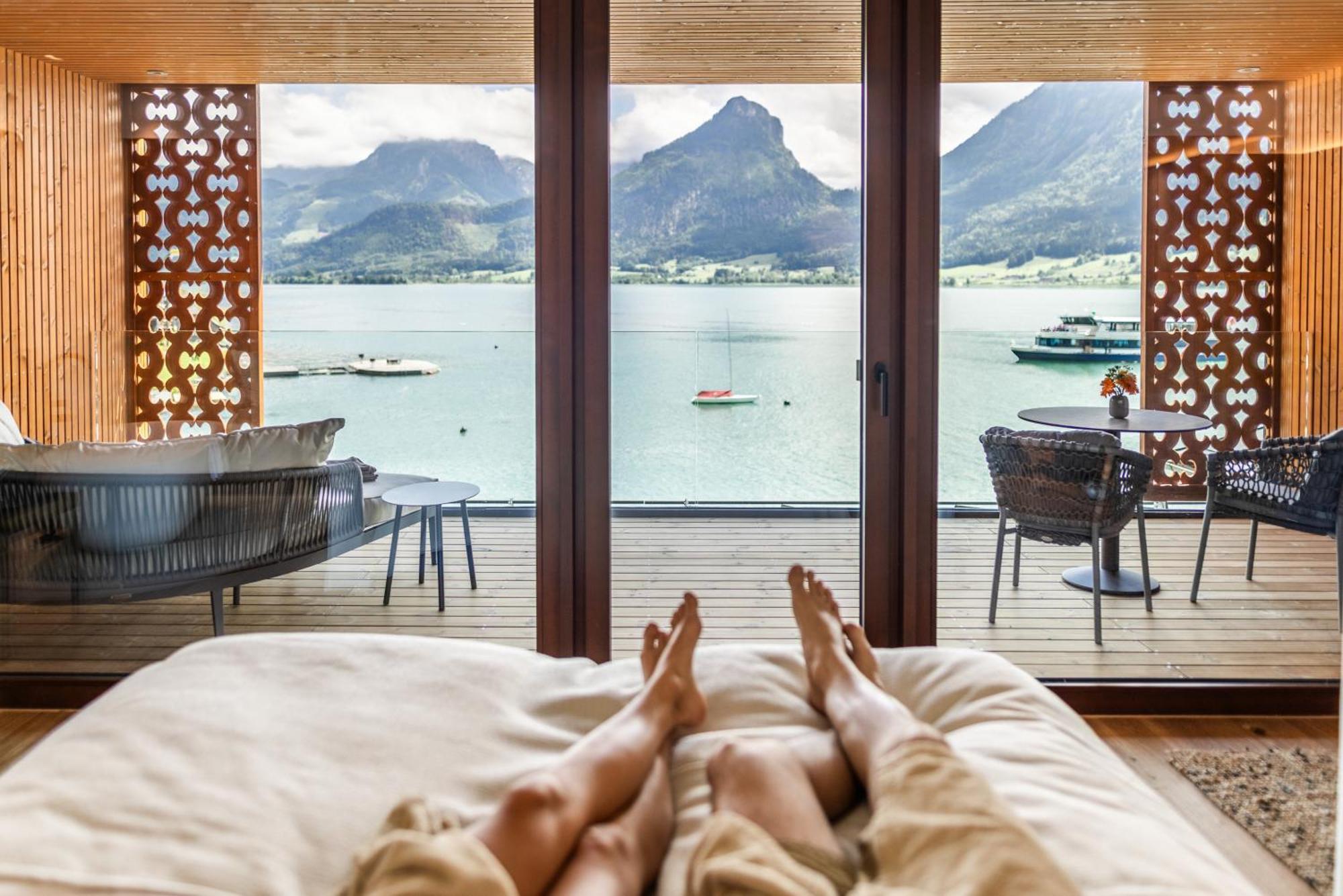 Hotel Seevilla Wolfgangsee Sankt Wolfgang im Salzkammergut Luaran gambar